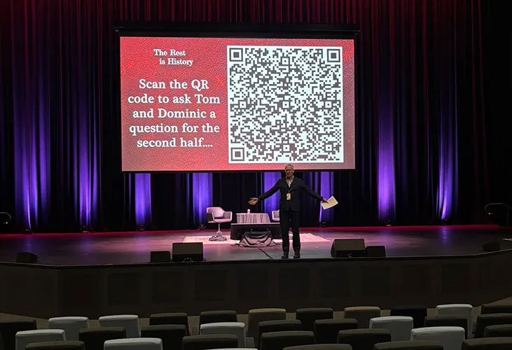 The Rest Is History live at the Sydney Opera House, powered by my tech